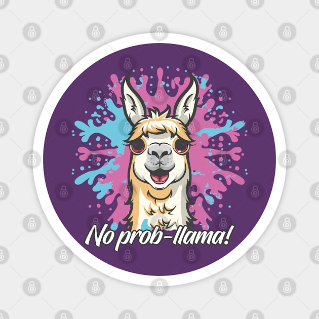 National Llama Day – December Magnet by irfankokabi